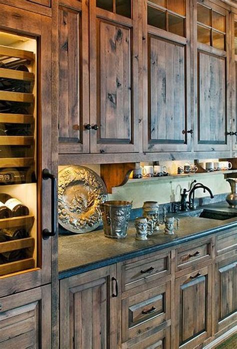 rustic kitchen cabinets near me